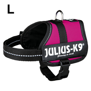 JULIUS-K9 IDC-POWERHARNESS SIZE: 1 DARK PINK