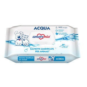 AMORE MIO WIPES DE 40 PIEZAS 99% AGUA