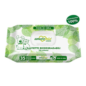 AMORE MIO WIPES DE 35 PIEZAS FLORES DE CERA BIODEGRADABLE