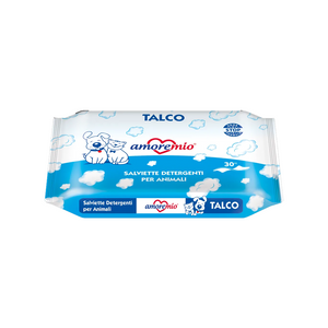 AMORE MIO WIPES DE 30 PIEZAS POCKET TALCO