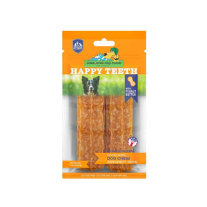 H PET  SUPPLY ROLLO DE CARNAZA HAPPY TEETH PEANUT BUTTER 4 OZ