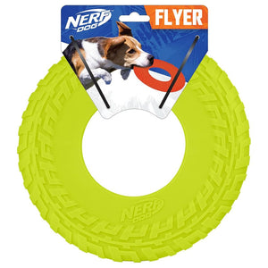 NERF 10IN TPR TIRE FLYER - GREEN