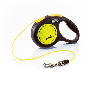 FLEXI CORREA RETRACTIL  NEW NEON XS CORD 3M YELLOW