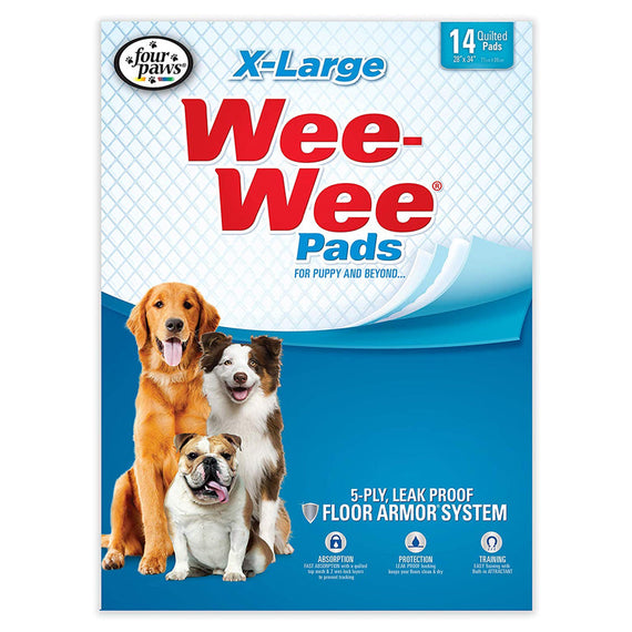 Four paws wee 2025 wee pads 200