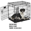 Mid West contour Two Door Foldind Crate small 63.5X46.3X49.2