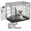 Mid West contour Two Door Foldind Crate medium 78.74X50.8X54.61